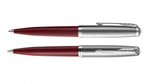 Шариковая ручка Parker 51 CORE BURGUNDY CT, цвет чернил черный