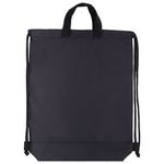 Мешок для обуви ЮНЛАНДИЯ, с ручками, боковой карман на молнии, 46х36 см, "Night dream", 271064