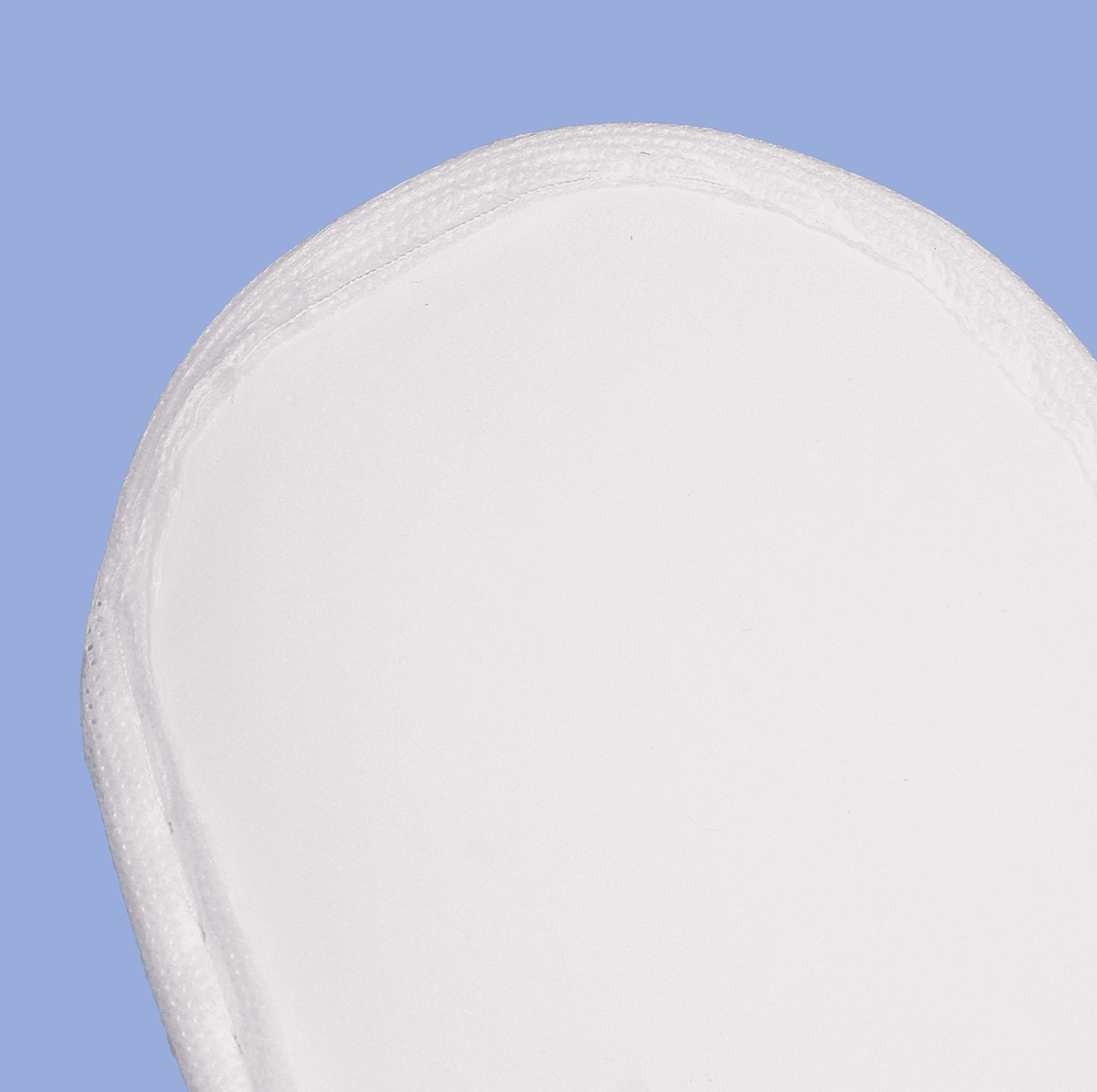 Тапки эвапора, закрытый мыс (50 пар) непромокаемые одноразовые р. 43