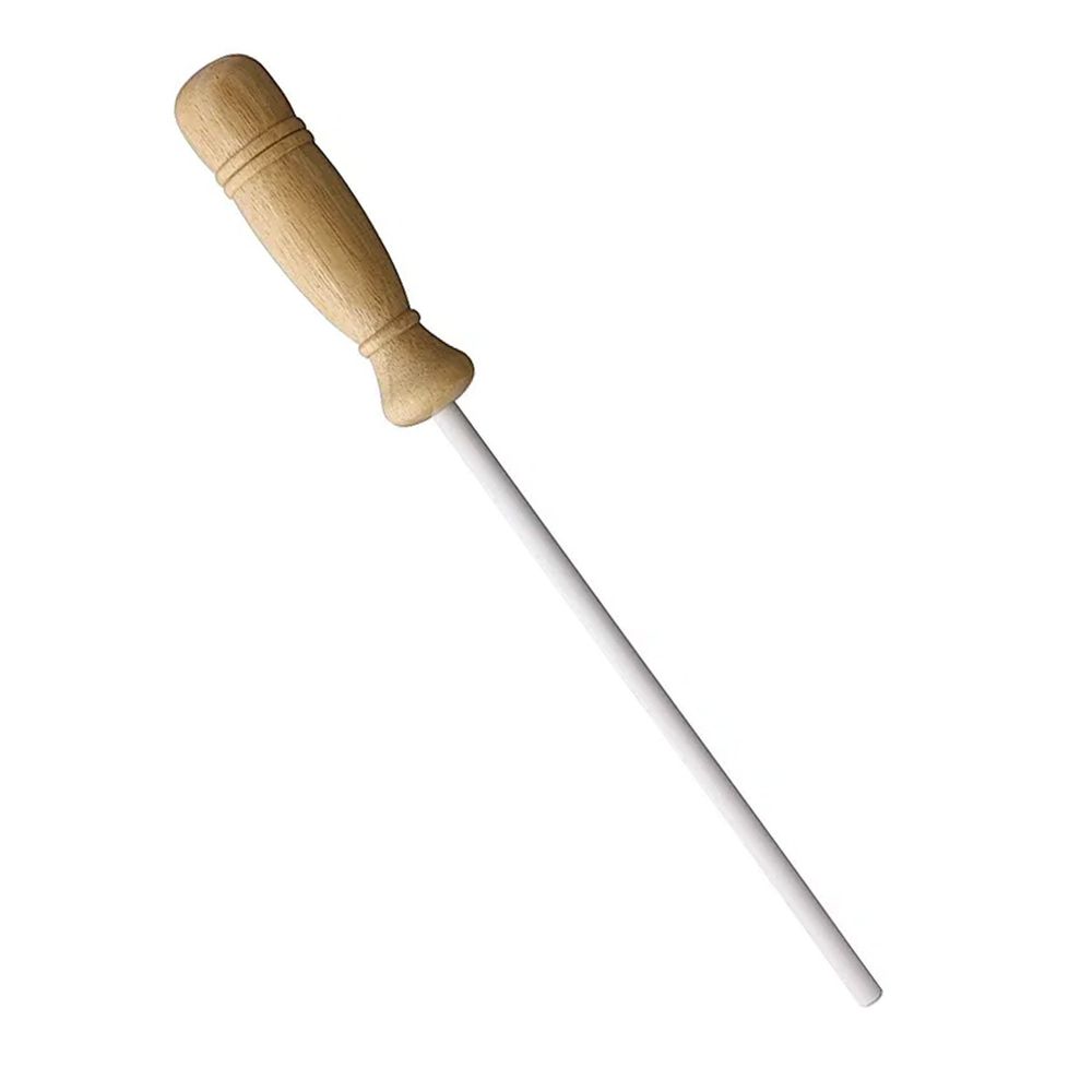 Мусат керамический, белый LANSKY, 20см, 800 грит LSS8CMW