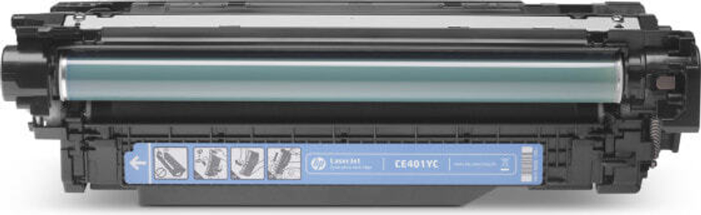 Картридж тонерный HP 507Y CE401YC Cyаn