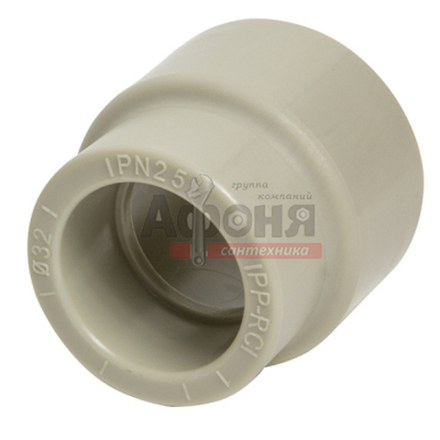 Муфта переходная 50/32 нар/вн VRT® СЕРЫЙ (Россия)