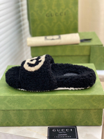 Gucci Wool Slide Sandal