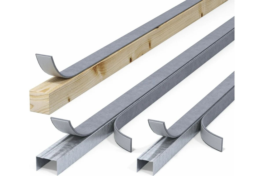 Демпферная виброгасящая лента SoundGuard ВиброЛента 27 х 4 мм (12 м.п/рул.)