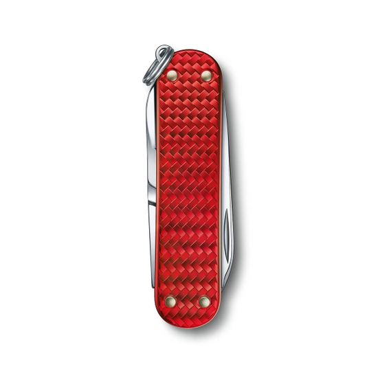 Нож - брелок Victorinox 0.6221.401G Classic Precious Alox клинок из стали X55CrMo14, рукоять алюминий