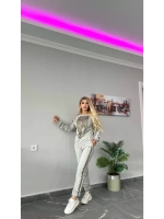 Костюм с принтом леопарда