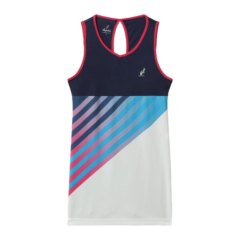 Теннисное платье Australian Ace Printed Dress - blu cosmo