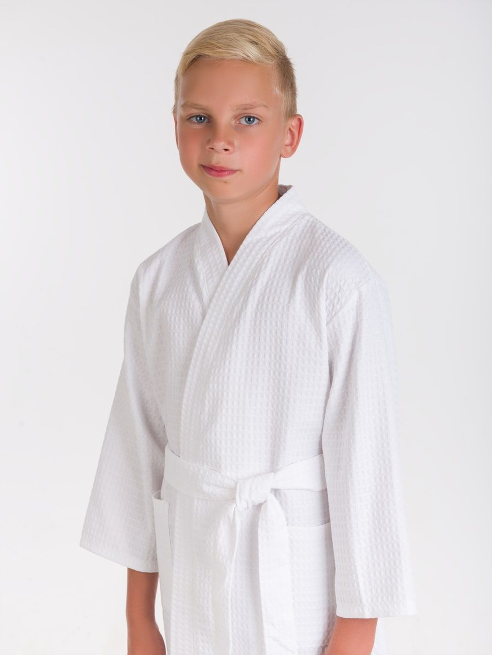 Халат вафельный детский 26 белый