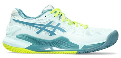Женские Кроссовки теннисные Asics Gel-Resolution 9 Clay - soothing sea/gris blue