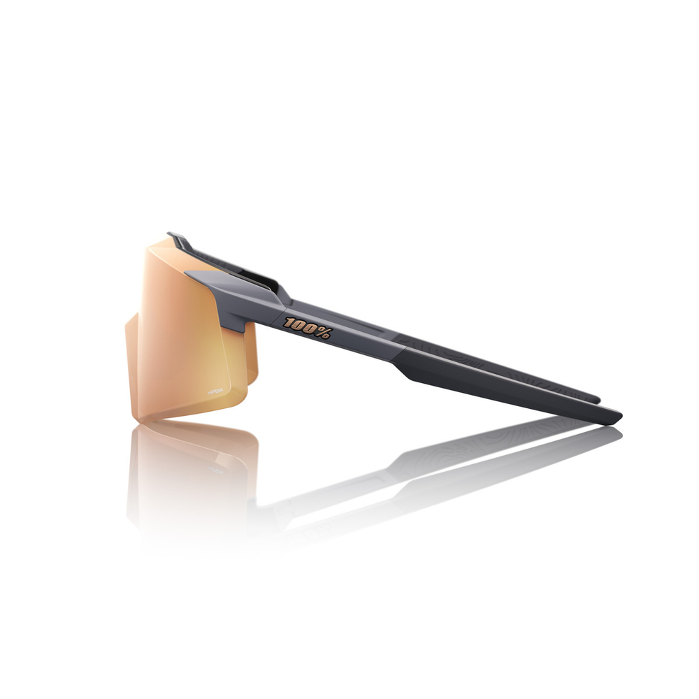 Спортивные очки 100% AEROCRAFT Soft Tack Grey - HiPER Copper Mirror Lens