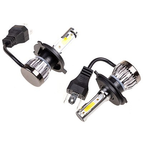 Лампа H4 12/24V LED 13W/1500LM 6000K 2 шт (SKYWAY)