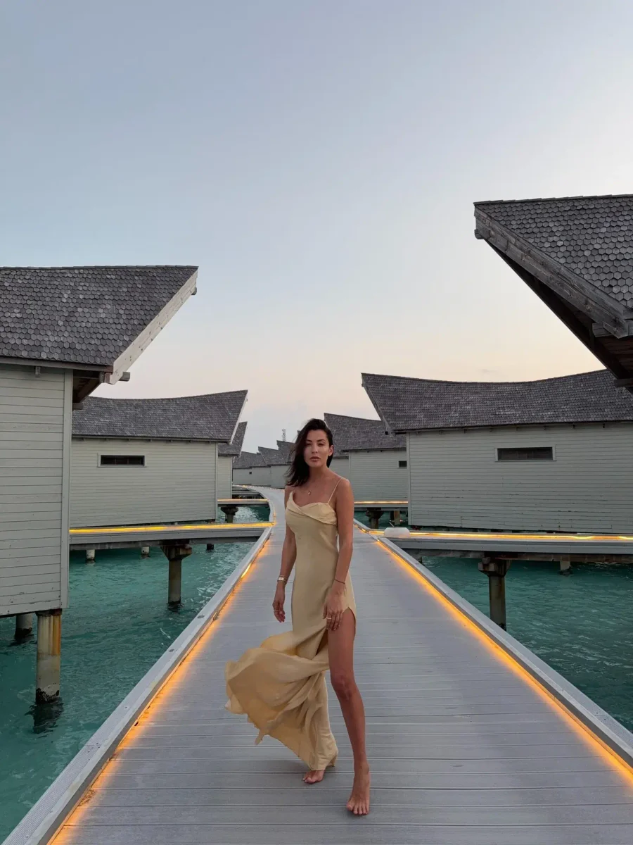 Платье Farfalla, Песочный