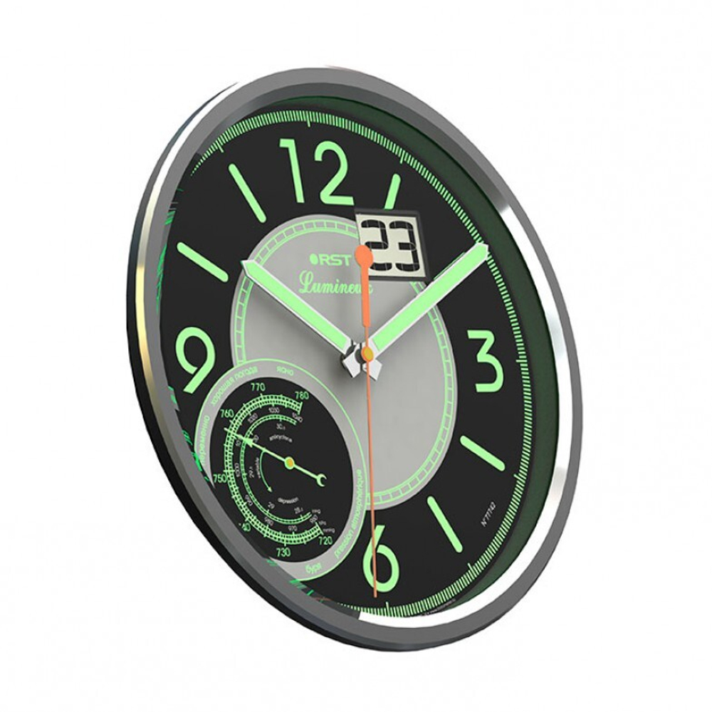 Часы -Метеостанция  RST77742, (часы, дата, барометр)