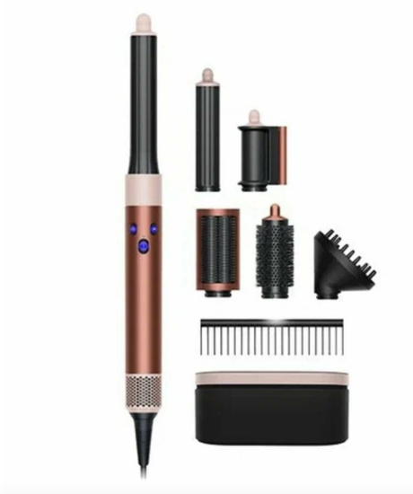 Фен-стайлер Dyson Airwrap complete long HS05 diffuse, клубнично/розовый EU