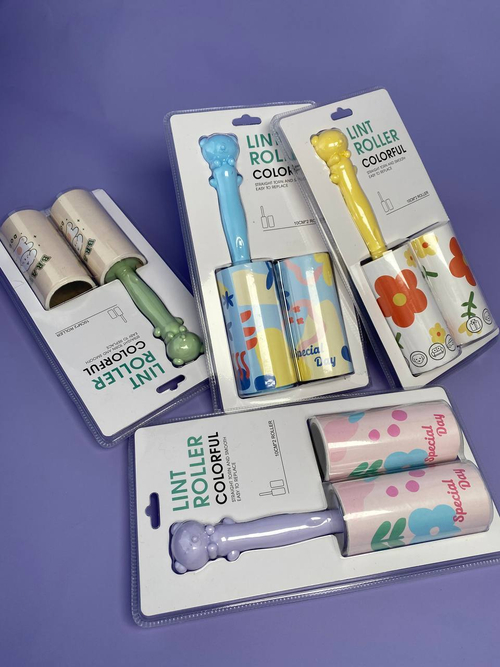 Валик для чистки одежды "Clean", сиреневый