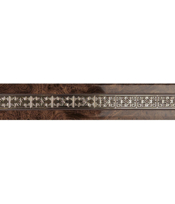 Пластиковый карниз с тиснением Legrand 3-х рядный Амулет 3000 мм