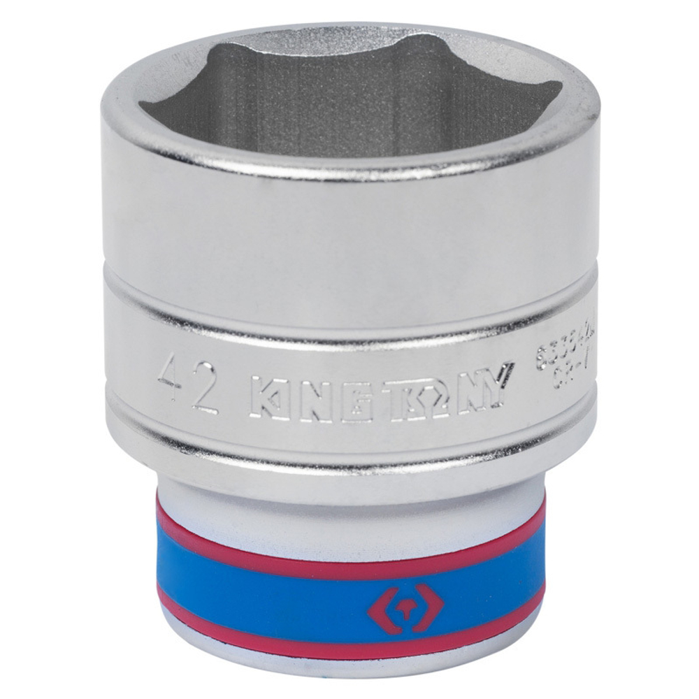 Головка торцевая стандартная шестигранная 3/4&quot;, 42 мм KING TONY 633542M