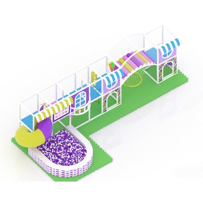 Детский игровой лабиринт «Фазенда» 32,375м² (9,25*3,5*2,8м)