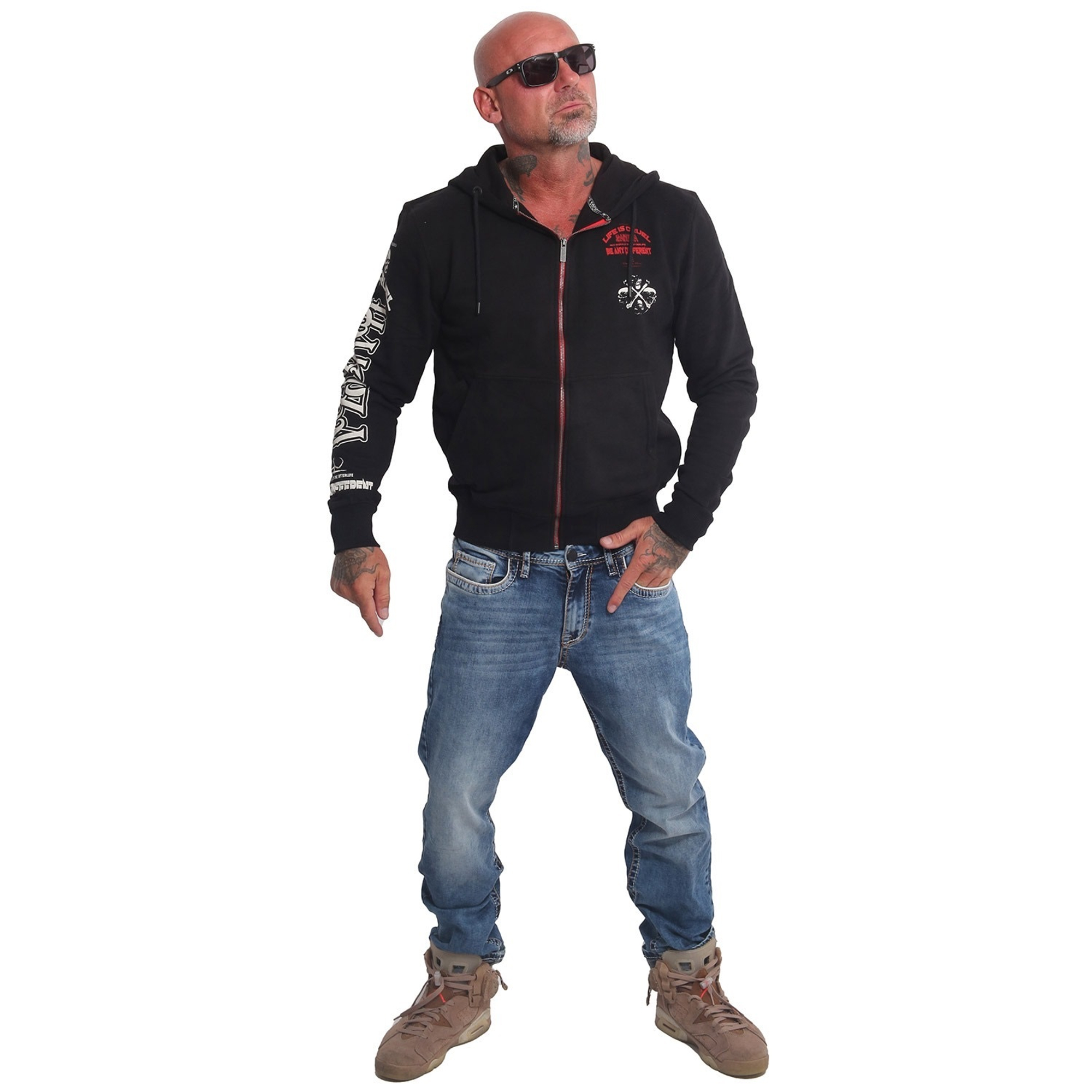 Толстовка YAKUZA Cruel Hoodie Black