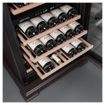 Винный шкаф MEYVEL MV77PRO-KBT2 Темный шоколад