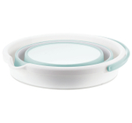 Ведро ФЛЕКС 10 л складное, носик для слива, отверстие для подвешивания, материал- полипропилен, ТЭП М2413