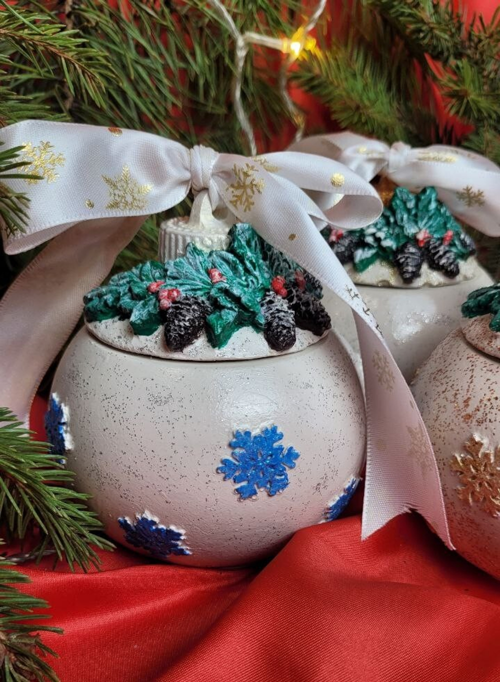 Ароматическая свеча Новогодний шар