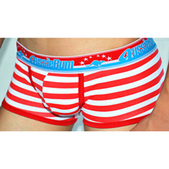Мужские трусы хипсы красные Aussiebum Red Boxer