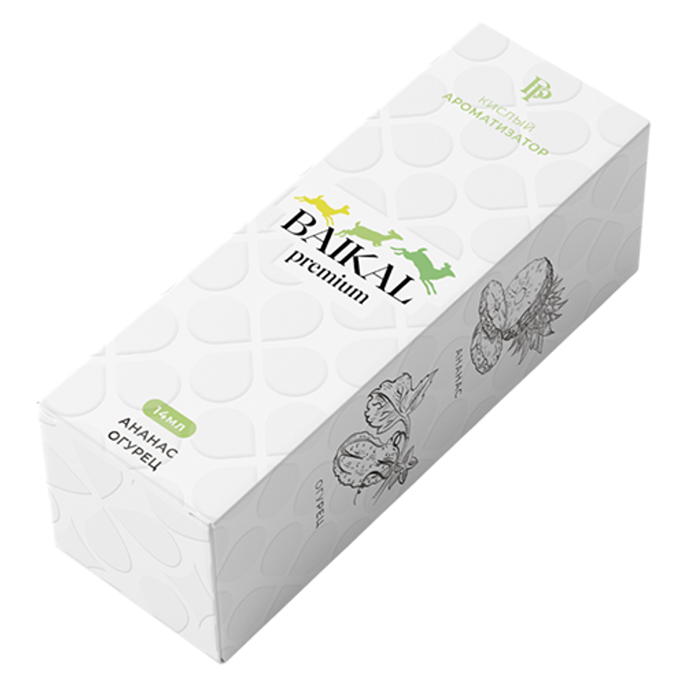 Ароматизатор BAIKAL Ананас, огурец