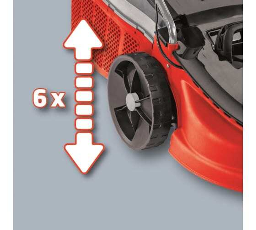 Газонокосилка электро Einhell GC-EM 1743 (1,7кВт, 43см, 52л, 13,68кг)