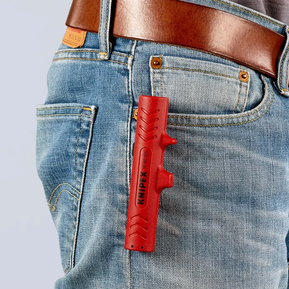Универсальный инструмент для удаления оболочки 125 мм Knipex 16 80 125 SB
