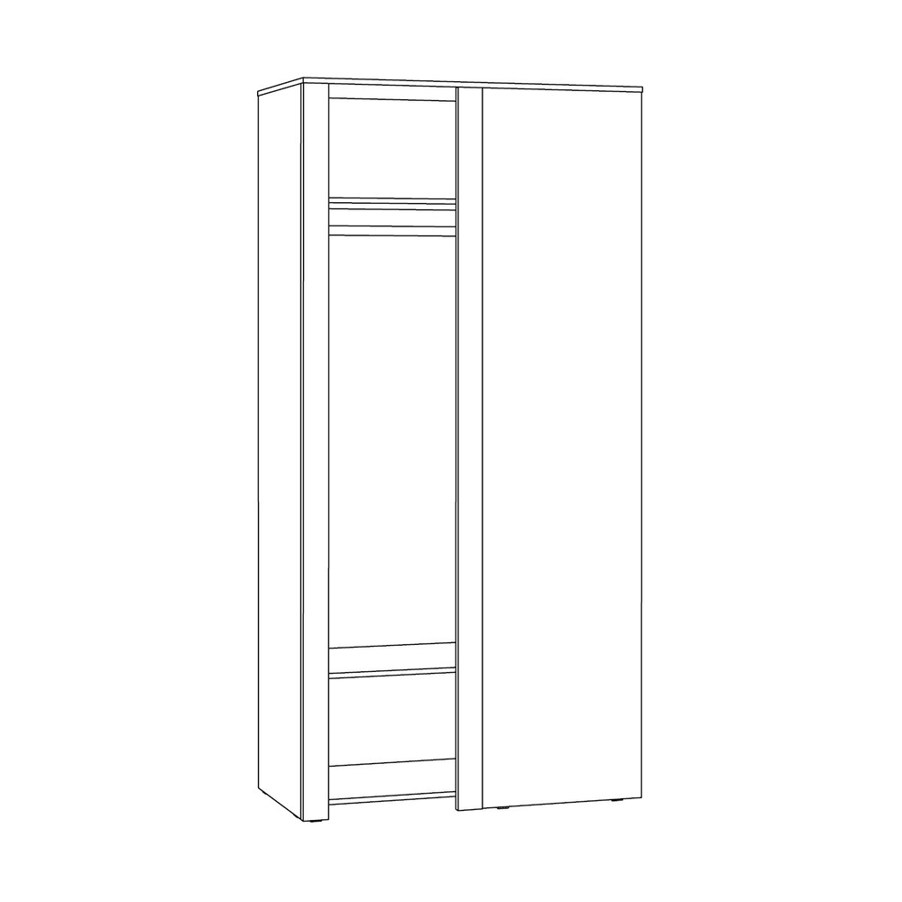 Джастин Шкаф угловой 13.229