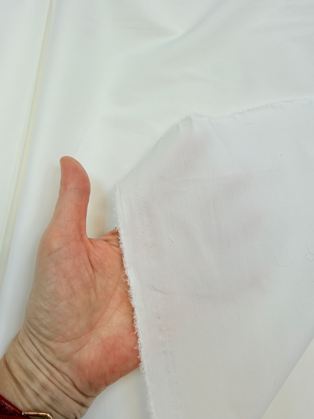 Ткань сорочечный хлопок 97% эластан 3% (Италия) ш-135см цена за 1м