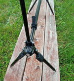 Под для рыбалки Jin Tai ,род-под для удилищ, держатель для удочек, подставка для 3 удилищ. "Ушки" на резьбе.