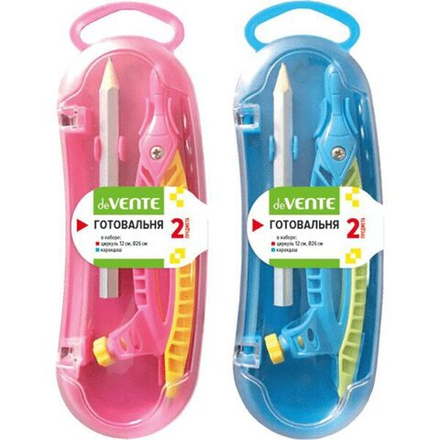 Готовальня deVENTE 2 предмета в пластиковом футляре*