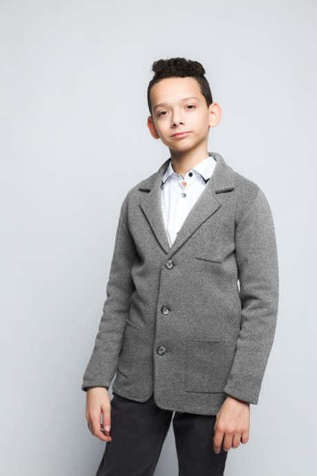 Пиджак классический трикотажный для мальчика FORMASCHOOL(п) 0908