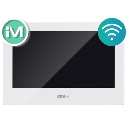 IP видеодомофон CTV-iM740W Cloud 7 (W)