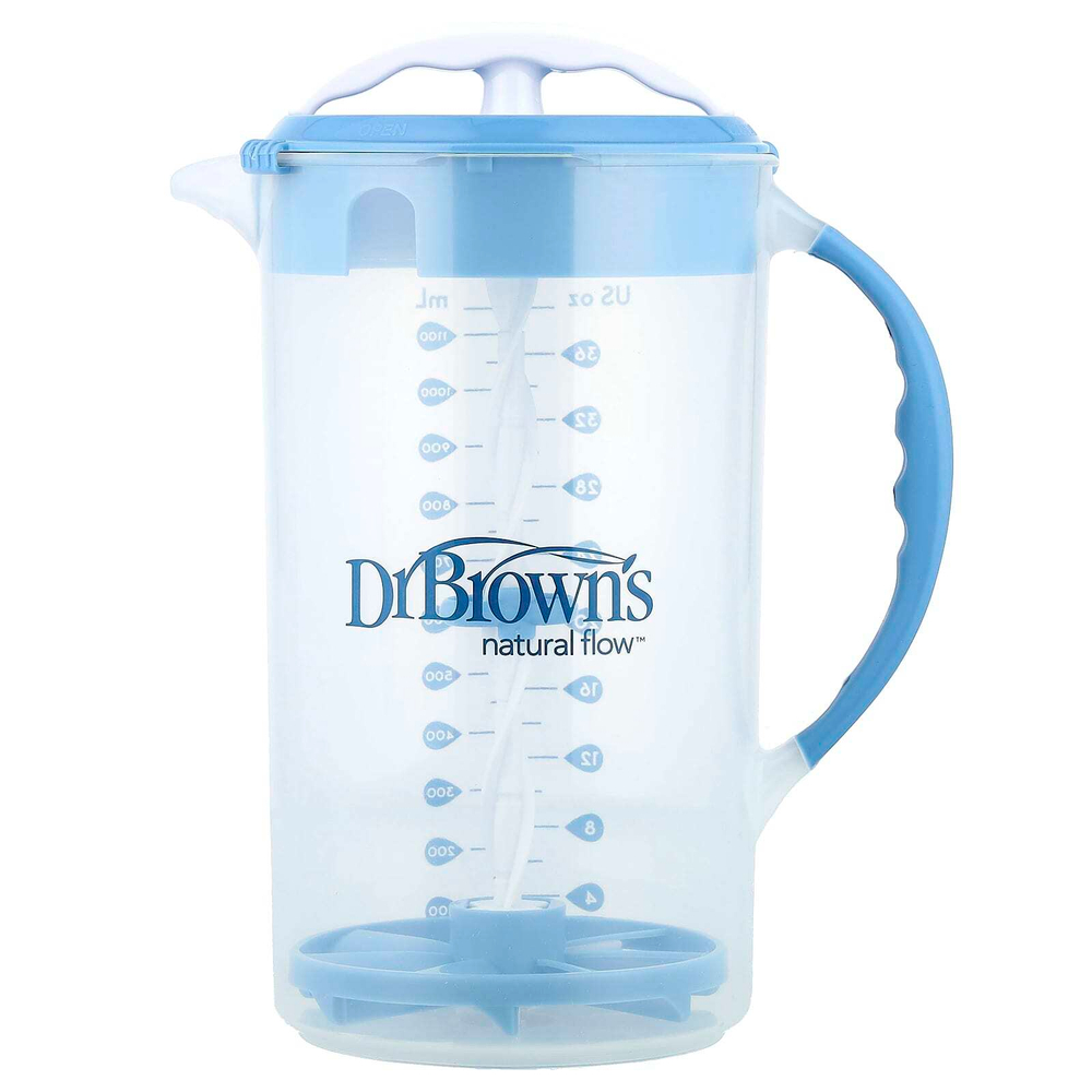 Dr. Brown's, Кувшин для смешивания формул, синий, 1000 мл (32 унции)