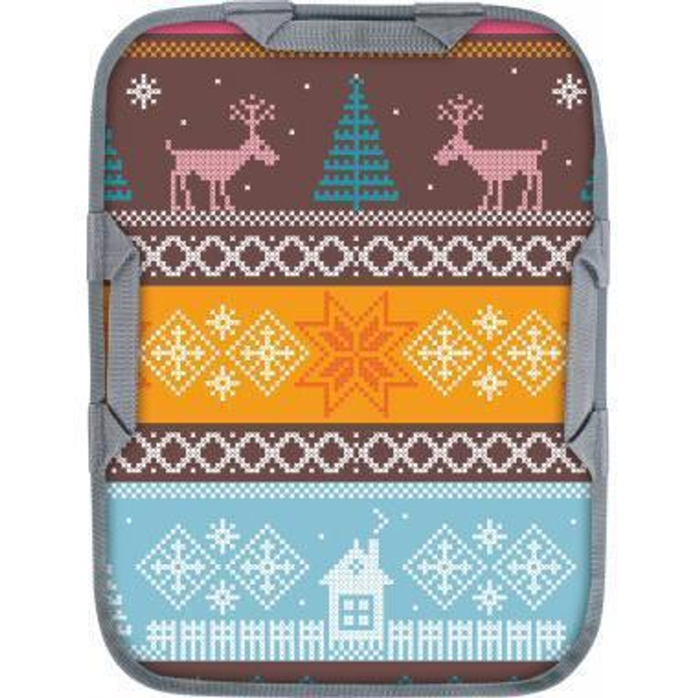 Ледянка мягкая 400х540мм принт: медвежата на синем