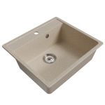 Мойка MIXLINE ML-GM15 бежевая (328)  560*500*180мм NEW (551917)