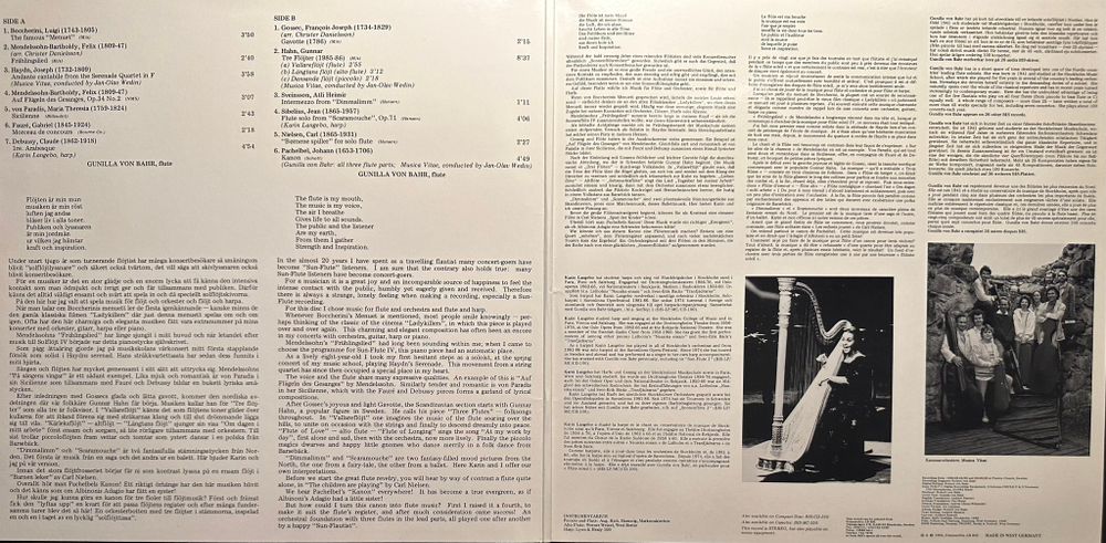 Гунилла фон Бар - Солнечная флейта 4 (Швеция 1981г.)