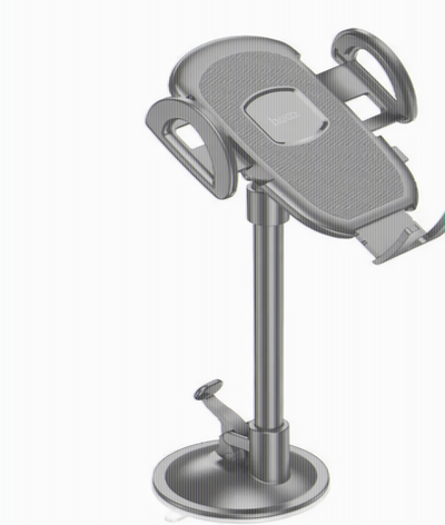 Держатель автомобильный HOCO H10 зажимной, на присоске Black