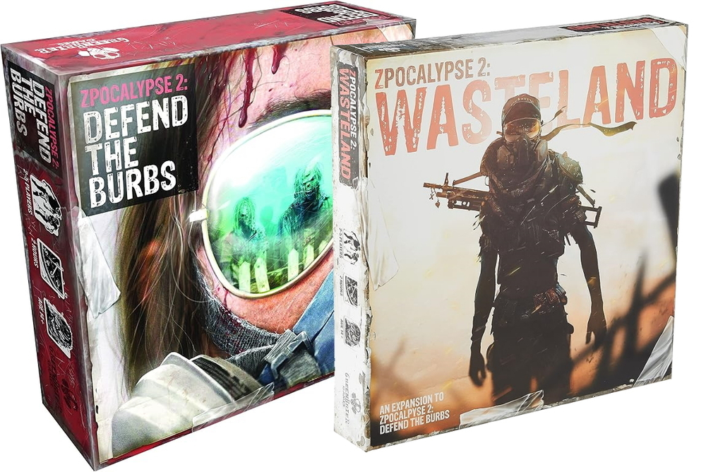 Zpocalypse 2: Defend the Burbs (1st Edition) + Zpocalypse 2: Wasteland