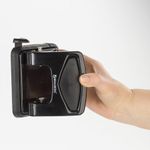 Дырокол металлический BRAUBERG "PN-150M", до 35 листов, черный, 227788