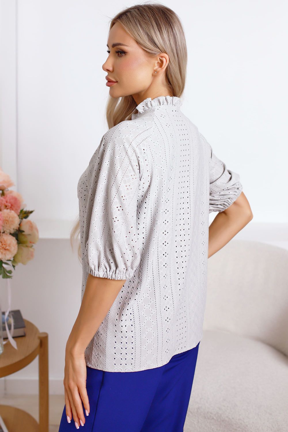 Блуза Люция (серая) Б15327-45М LT Collection