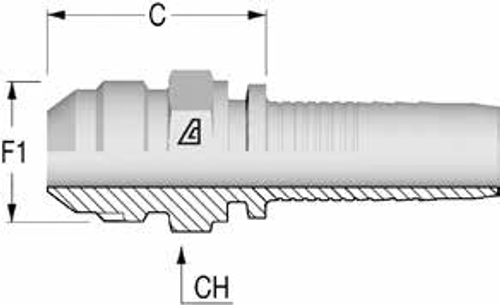 Фитинг DN 16 JIC (Ш) 7/8