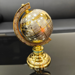 Глобус сувенирный "Золотой" (Златоуст)