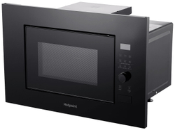 Встраиваемая микроволновая печь СВЧ Hotpoint MF20G BL H, черный