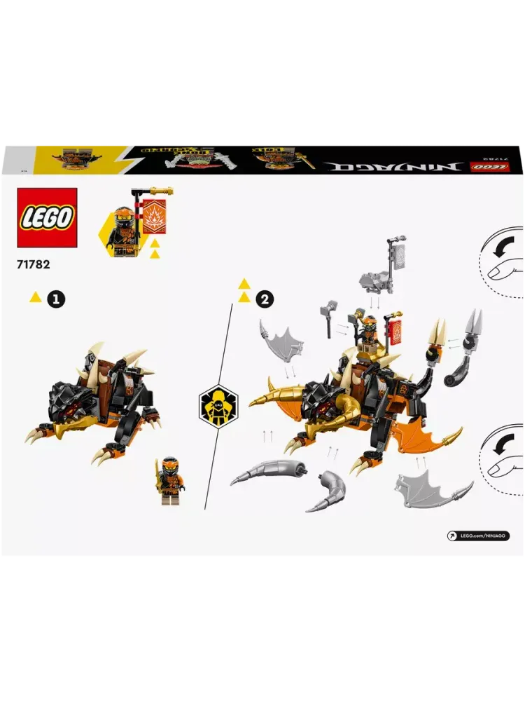 Конструктор Ninjago 71782 Земляной дракон Коула
