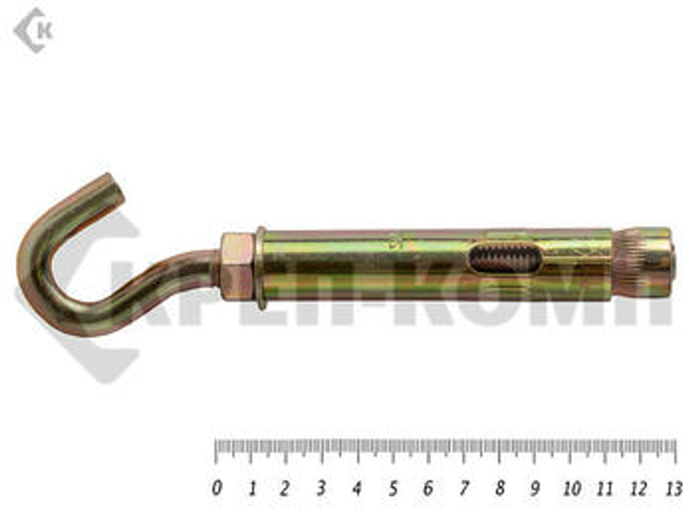 Анкер с крюком м12 20х130 (1шт)
