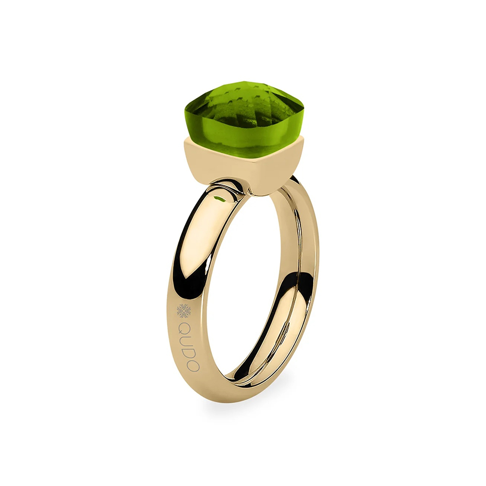 Кольцо Qudo FIRENZE 16.5 (G) Olivine 107001/40-4906 16.5 размер 16,5